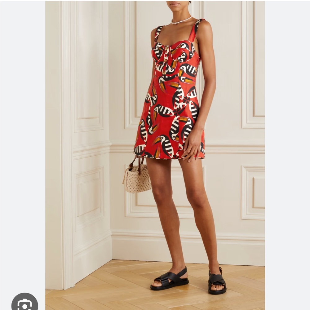 FARM Rio Toucan Dress Sz M